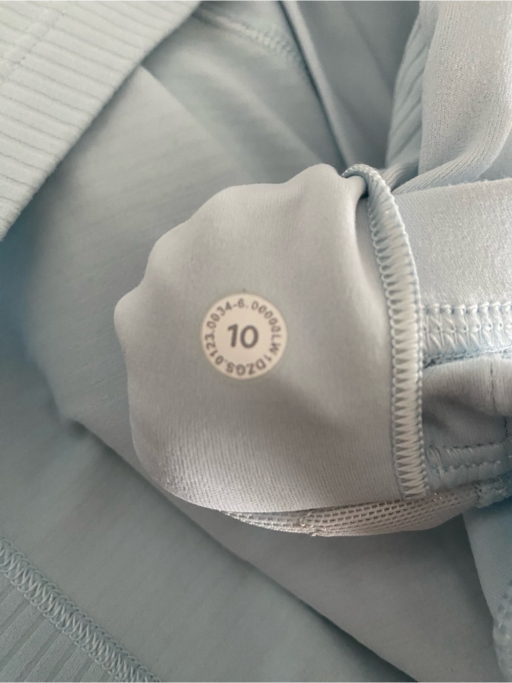 lululemon Ribbed Align Tank Powder Blue - Picture 5 of 6